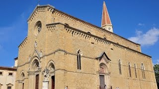 Arezzo Cathedral Arezzo Tuscany Italy Europe [upl. by Hasseman]