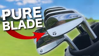 Am I GOOD ENOUGH for these clubs New TaylorMade P•7MB Irons [upl. by Ahtinak]