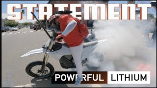 ONE POWERFUL EBIKE GROUP RIDE STARK VARG ELECTRIC BURNOUT [upl. by Regor]