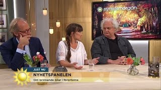 Fredagshetta i Nyhetspanelen med Hakelius Dahlman och Greider  Nyhetsmorgon TV4 [upl. by Ulda]