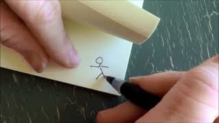 How to make a flip book animation  SO FUN and SIMPLE [upl. by Wrigley570]