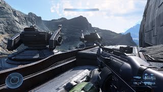 Halo Infinite  Secret Tank GunAirstrike Easter Egg [upl. by Aremmat276]