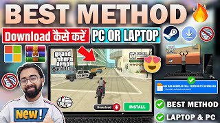 😍Finally Download amp Play GTA San Andreas In Pc 2024  Gta San Andreas Pc Install100  Working Trick [upl. by Serafina]