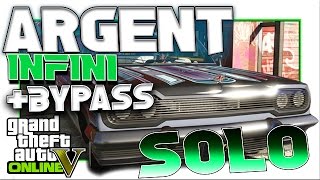 GLITCH  ARGENT INFINI EN SOLO  GAGNER 30MILLION PAR HEURE  GTA 5 ONLINE 136 PS4ONE patché [upl. by Sillig]