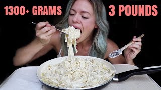 Mafaldine Alfredo  Best Alfredo Sauce Recipe EVER  Mukbang [upl. by Azpurua]