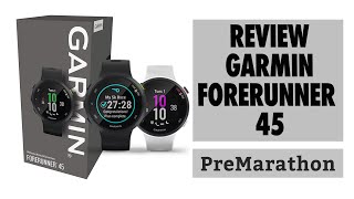 Review Garmin Forerunner 45 análisis pruebas y opinión [upl. by Fenelia]