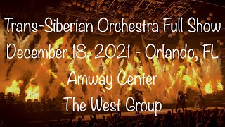 TransSiberian Orchestra Full 4K Concert  Orlando FL 12182021 8pm [upl. by Otsirave]