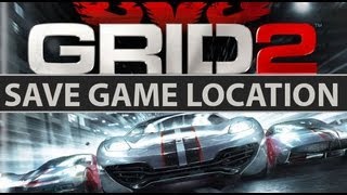 GRID 2 Save Game Location [upl. by Wildon]