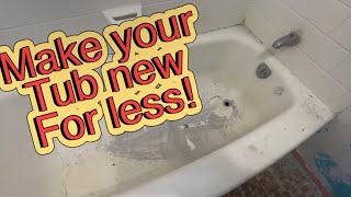 Can you Reglaze a refinished tub [upl. by Erotavlas]