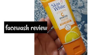 Skin White VITAMIN C Face wash review [upl. by Fiona]