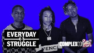 YBN Nahmir Cordae amp Almighty Jay on Brotherhood vs Business Gaming Rap Beef  Everyday Struggle [upl. by Ativ]