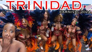 African Girl SHOCKED 😲 at Trinidad and Tobago Carnival 🇹🇹 [upl. by Tammi]