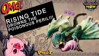 Monster Hunter Now PUKEIPUKEI 8🌟 using SnS with RISING TIDE [upl. by Carmencita659]