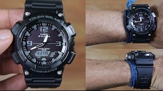 CASIO STANDARD AQS810W1A2 TOUGH SOLAR  UNBOXING [upl. by Pinchas]