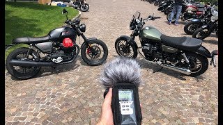 Moto Guzzi V7 vs V9 Which one sounds better [upl. by Lectra]