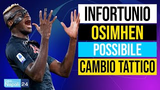 Infortunio Osimhen rischia il Liverpool  Possibile cambio tattico per Spalletti  LESORDIO [upl. by Sanalda]