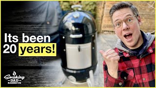 Rekindling An Old Flame Weber Smokey Mountain Unboxing amp First Cook [upl. by Sherborn]