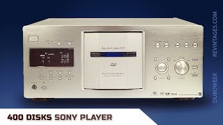 Sony 400 Disk Player [upl. by Aliakam]