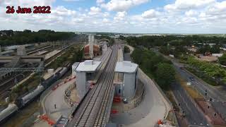 As Requested Another Drone Flight over Bletchley Railway Flyover EWR 26 June 2022 Autistic Psycho [upl. by Aneri709]