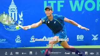 ITF WORLD TOUR M8 MS R32 – Kasidit SAMREJ THA vs Ryuki MATSUDA JPN [upl. by Annaoy]