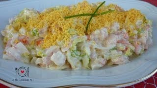 Cómo hacer Ensaladilla de Marisco  LHCY [upl. by Eugen]