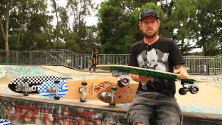 Surfing Skateboard Shortboard  Cruiser 36quot [upl. by Dan]