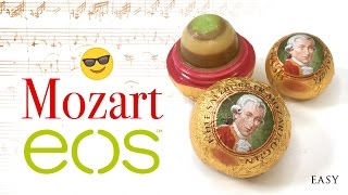 DIY Mozart EOS  How to Make Chocolate Praline Lip Balm [upl. by Enirhtac]