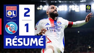 Résumé OL  Strasbourg  J34 Ligue 1 Uber Eats  Olympique Lyonnais [upl. by Airamasor88]