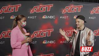 Dustin Tavella talks winning AGT [upl. by Eulalie]