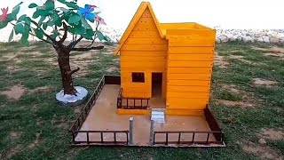 Amazing DIY Miniature House with Recycled Materials  Easy Home Decoration Craft Ideas [upl. by Eenobe]