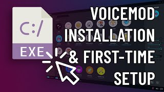 How to Configure Voicemod  First Time Install Setup Guide [upl. by Winson]