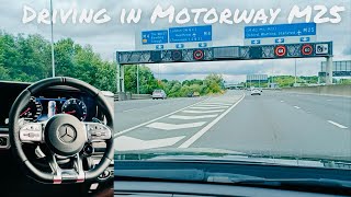 Driving through M25 Motorway [upl. by Truscott]