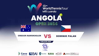 GREGOR RAMSKOGLER VS DOMINIK PALAN ANGOLA OPEN M152024 [upl. by Tterej769]