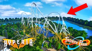 Thorpe Parks NEW COASTER is COMPLETE Recreation [upl. by Fontana]