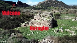 Il nuraghe ed il vulcano  Ittireddu Sardinia Italy [upl. by Andris]