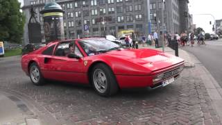 FERRARI 328 GTS ACCELERATION IN WARSAW [upl. by Gaves]