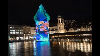 LiLu Lichtfestival Luzern 2022 [upl. by Ilenay]