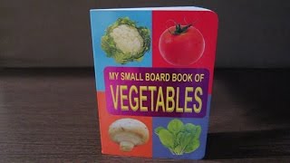 My Small Children Board Book of Vegetables [upl. by Aiouqes612]