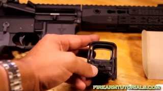 Dim EOTech reticle RMA return and repair [upl. by Emyam]