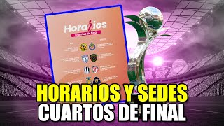 🚨DEFINIDOS los horarios y días de los Cuartos de Final  Liguilla Liga Femenil [upl. by Hiamerej143]