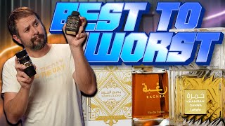 10 Most Popular Lattafa Fragrances Ranked From BEST TO WORST [upl. by Yatzeck]