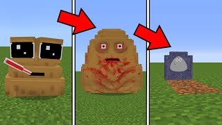 POU COMEU A VILA CICLO DE VIDA DO POU NO MINECRAFT ASSUSTADOR [upl. by Oetam]