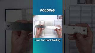 Best TOOL for Folding Your Books Pages bookfolding bookart Westcottruler havefunbookfolding [upl. by Nireves864]