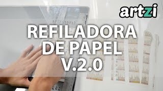 Refiladora de Papel Caseira versão 20 [upl. by Craddock]