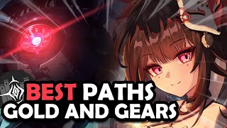 USE THESE FOR EASY CLEARS  TOP 3 BEST PATHS GOLD AND GEARS [upl. by Pattison]