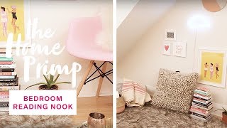 How To Create A Cozy Bedroom Reading Nook — For Under 300  The Home Primp [upl. by Jeremias]