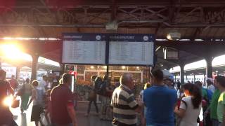 Bucharest Romania Gara de Nord train station [upl. by Gelya]