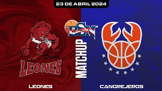 Leones de Ponce vs Cangrejeros de Santurce  BSN2024 [upl. by Coney37]