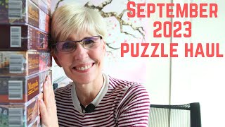 September 2023 Puzzle Haul [upl. by Jestude189]