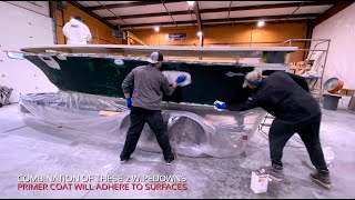 Boat Restoration  MAKING IT METAN EP8SEG1 Seacraft Center Console [upl. by Olympie]